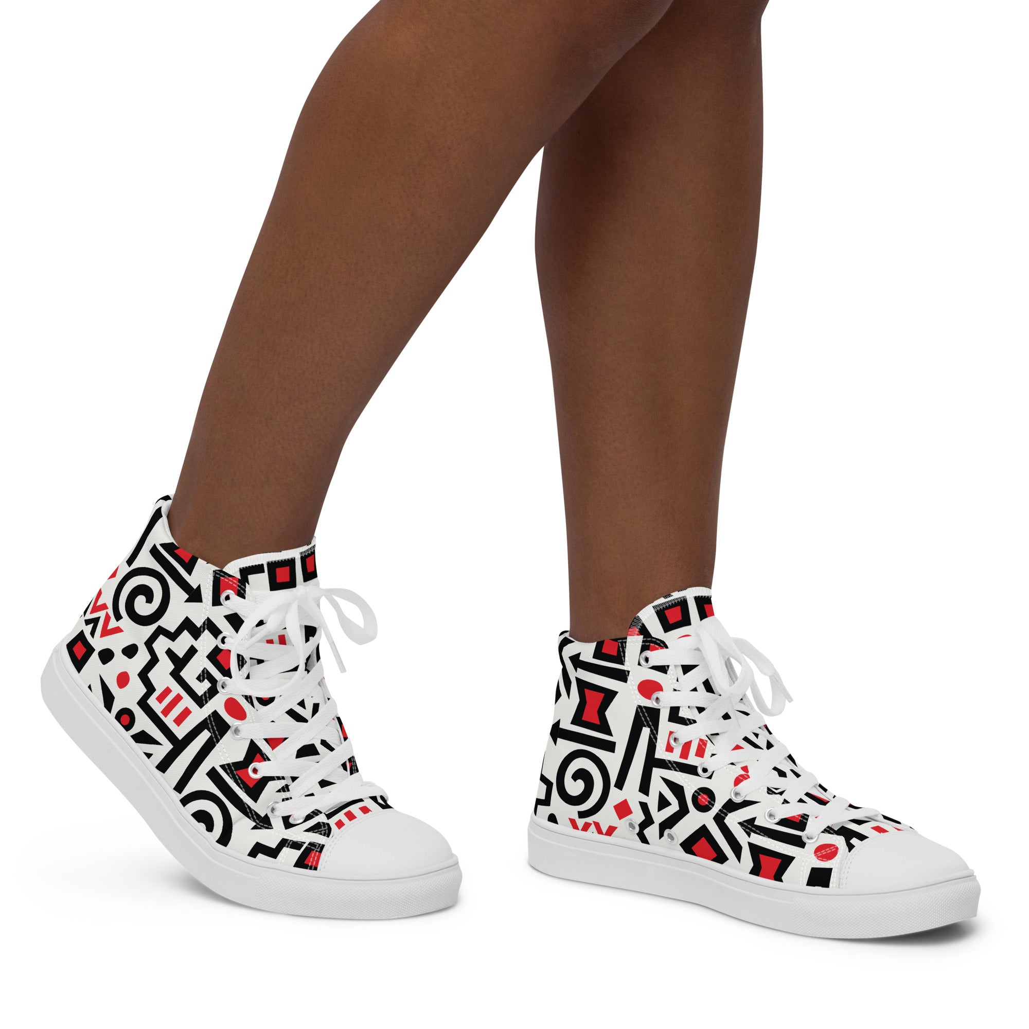 Prisimia Canvas Sneakers : Graphic Two-Tone Versatility