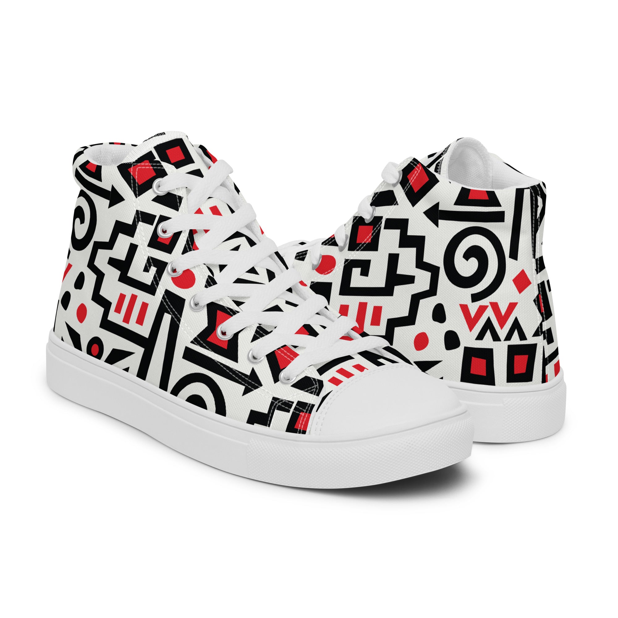 Prisimia Canvas Sneakers : Graphic Two-Tone Versatility