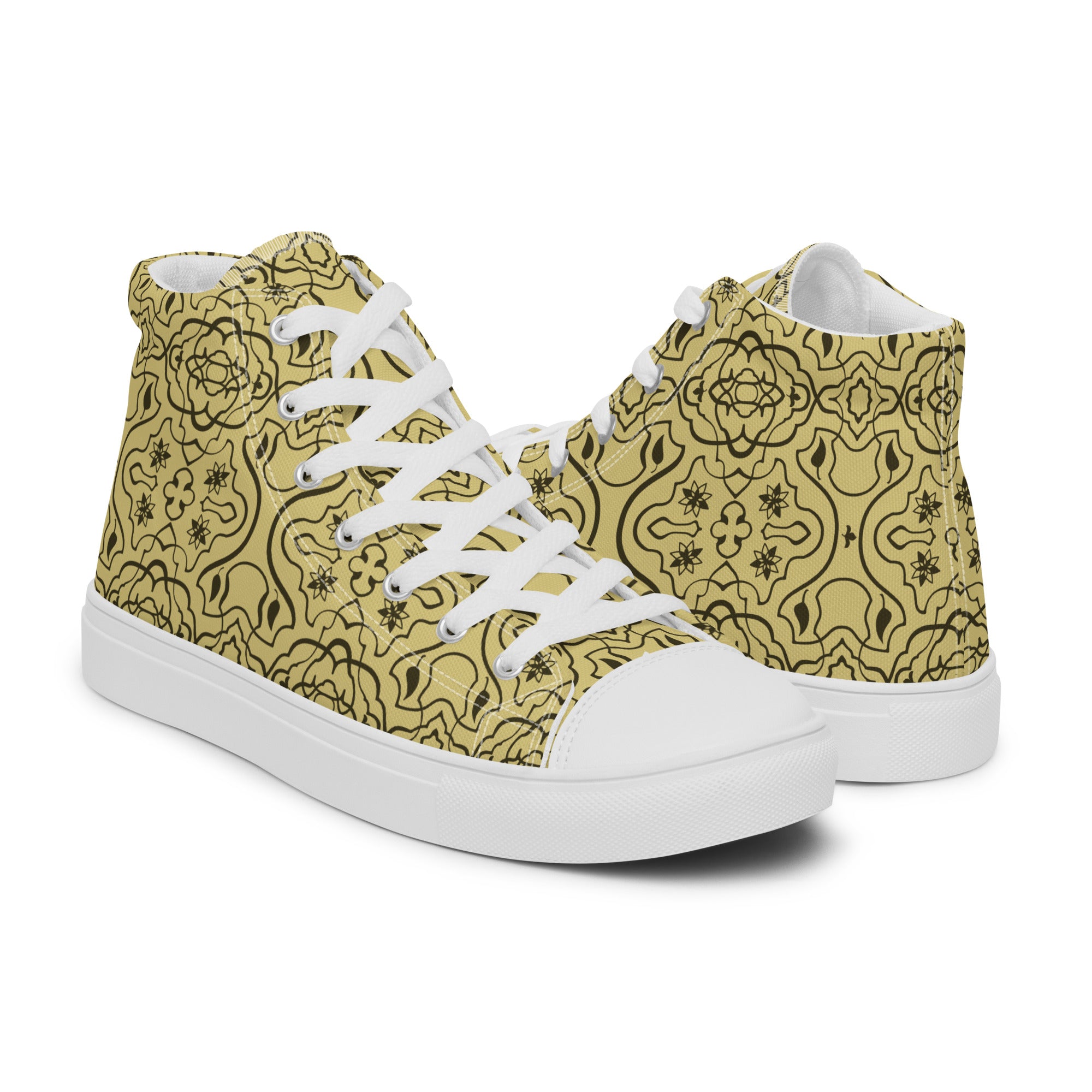 Prisimia Canvas Sneakers : Vibrant Floral Simplicity