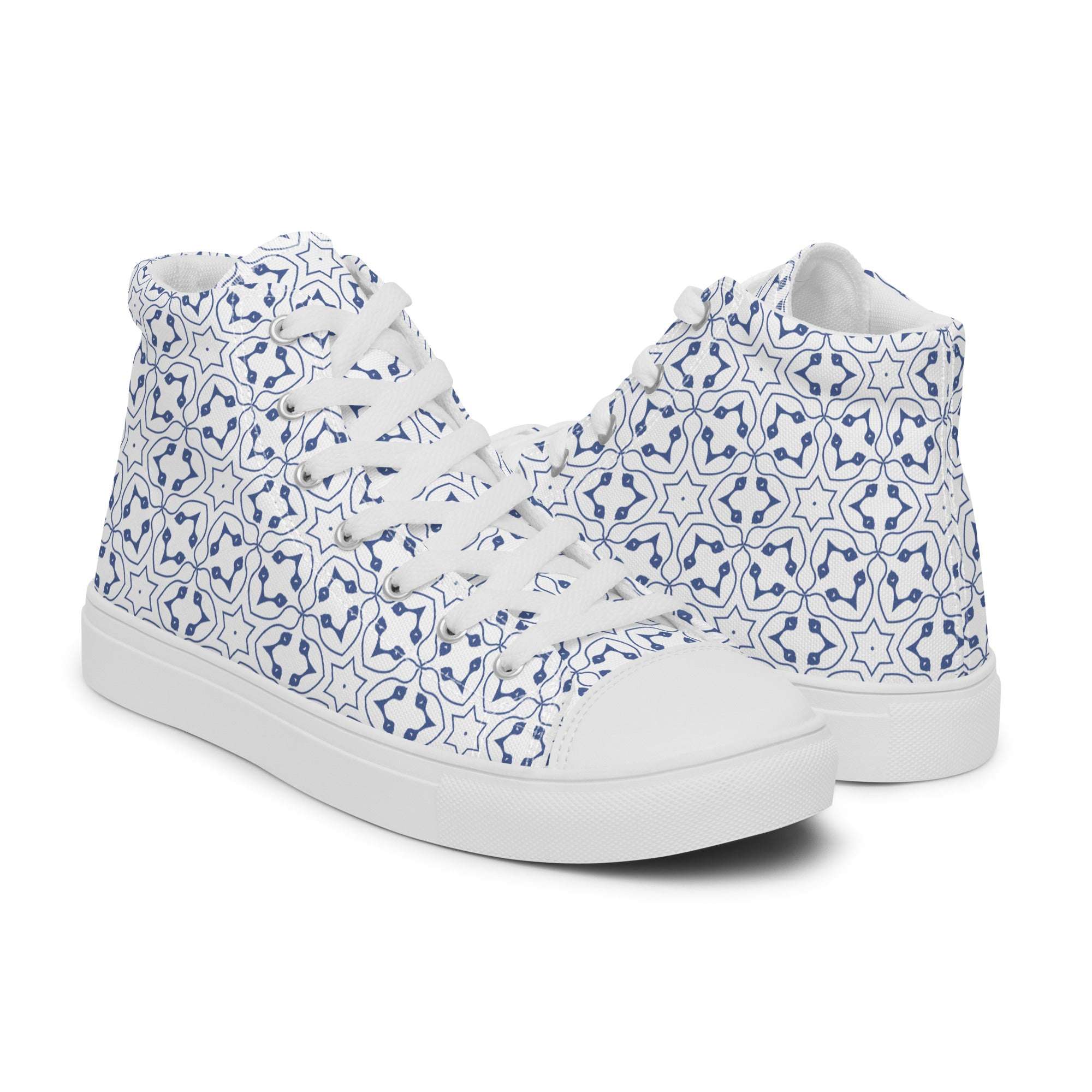 Prisimia Canvas Sneakers : Clean Geometric Style