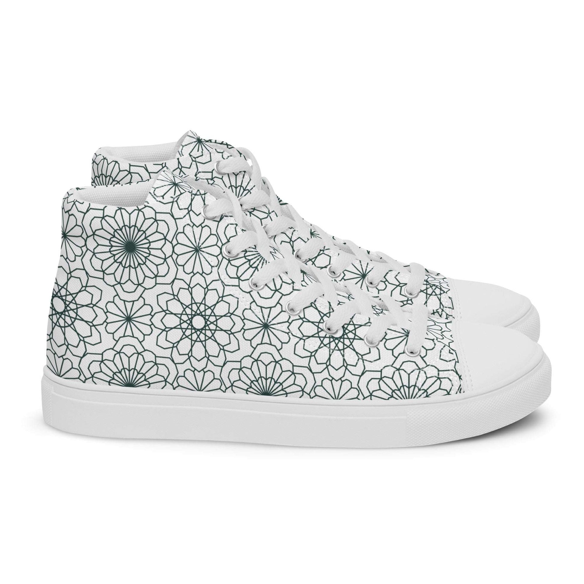 Prisimia Canvas Sneakers : Sunny Geometric Delight
