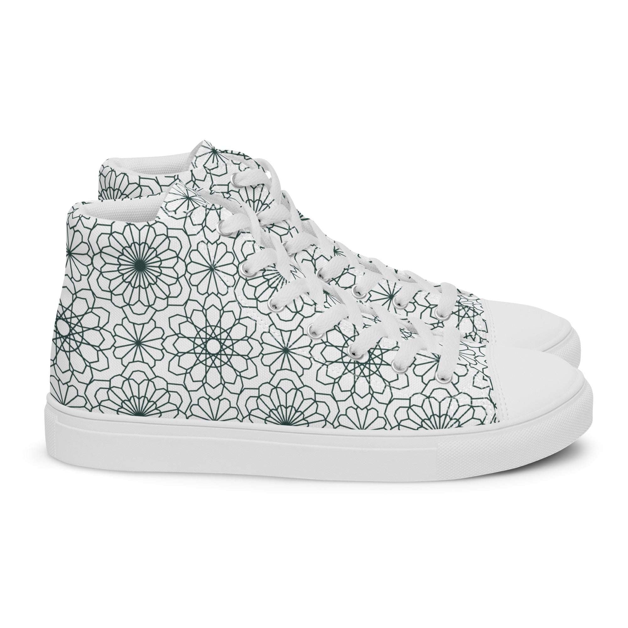Prisimia Canvas Sneakers : Sunny Geometric Delight