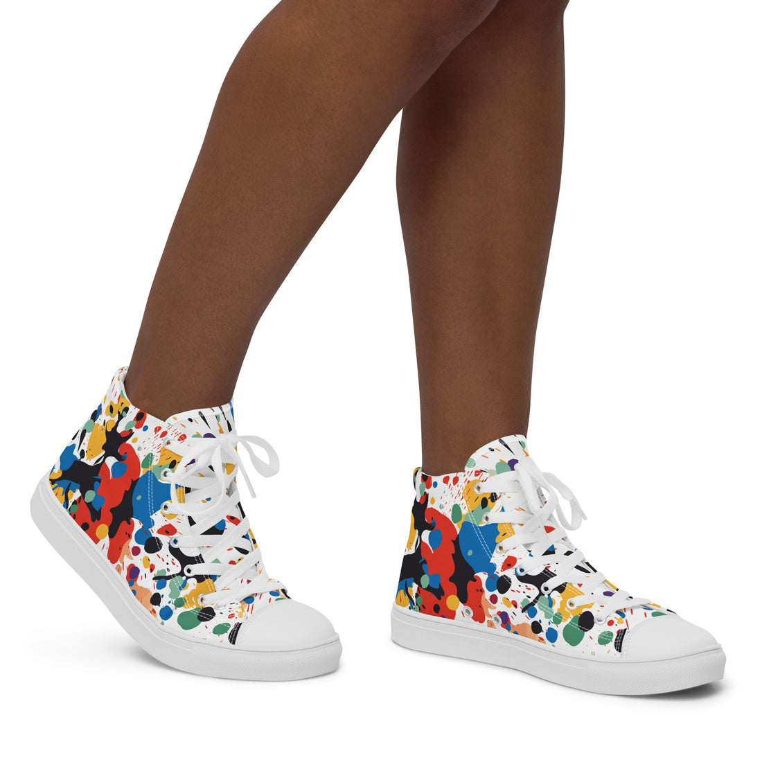 Prisimia Canvas Sneakers : Explosive Artistic Energy