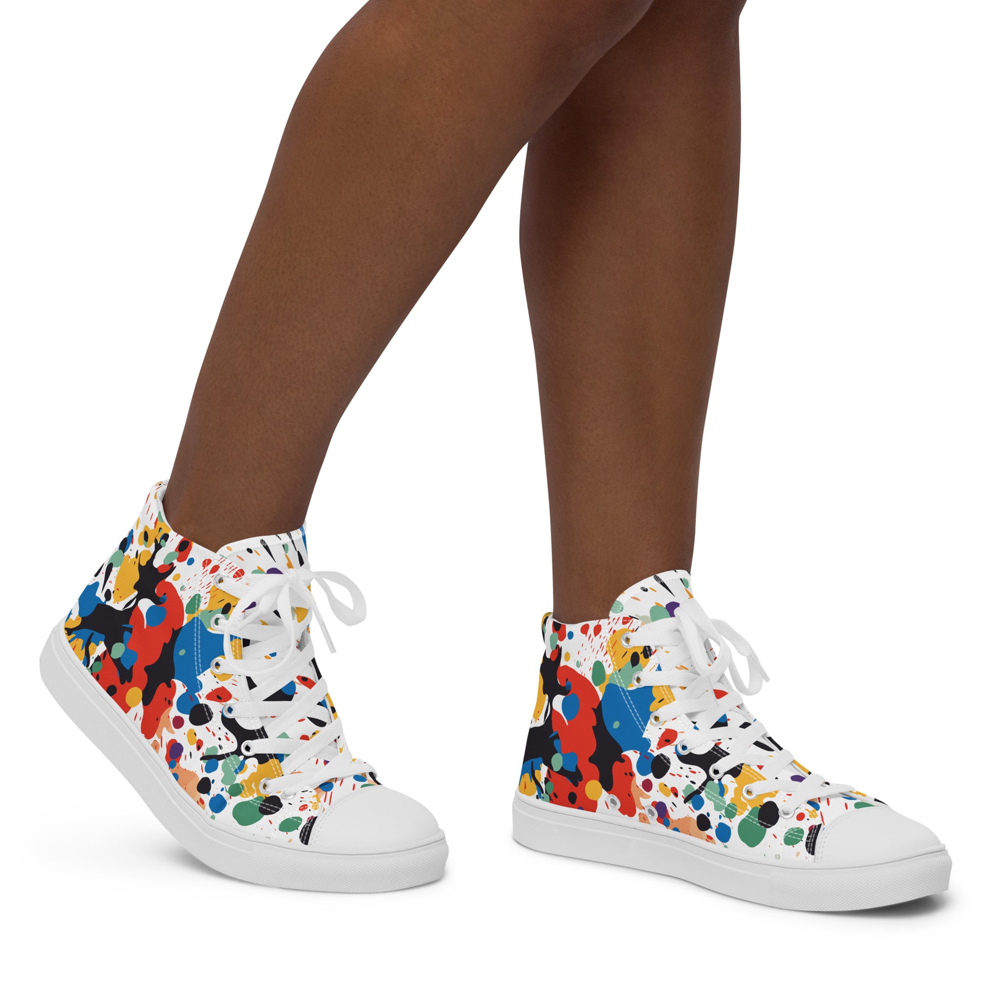 Prisimia Canvas Sneakers : Explosive Artistic Energy