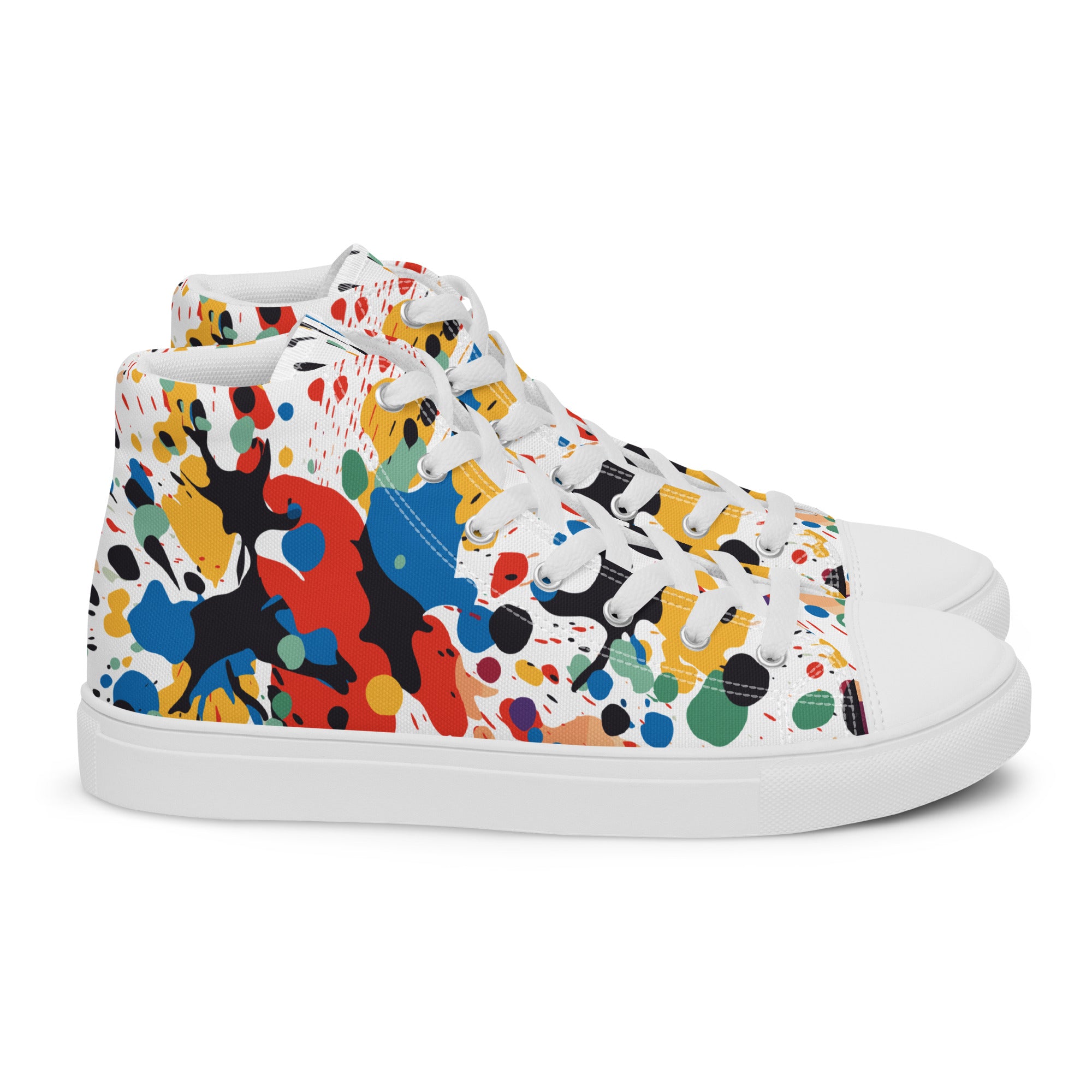 Prisimia Canvas Sneakers : Explosive Artistic Energy