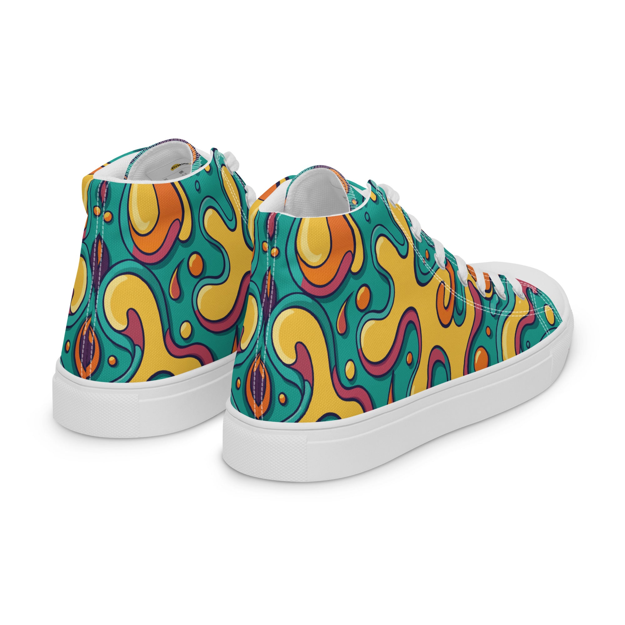 Prisimia Canvas Sneakers : Bold Modern Art Statement