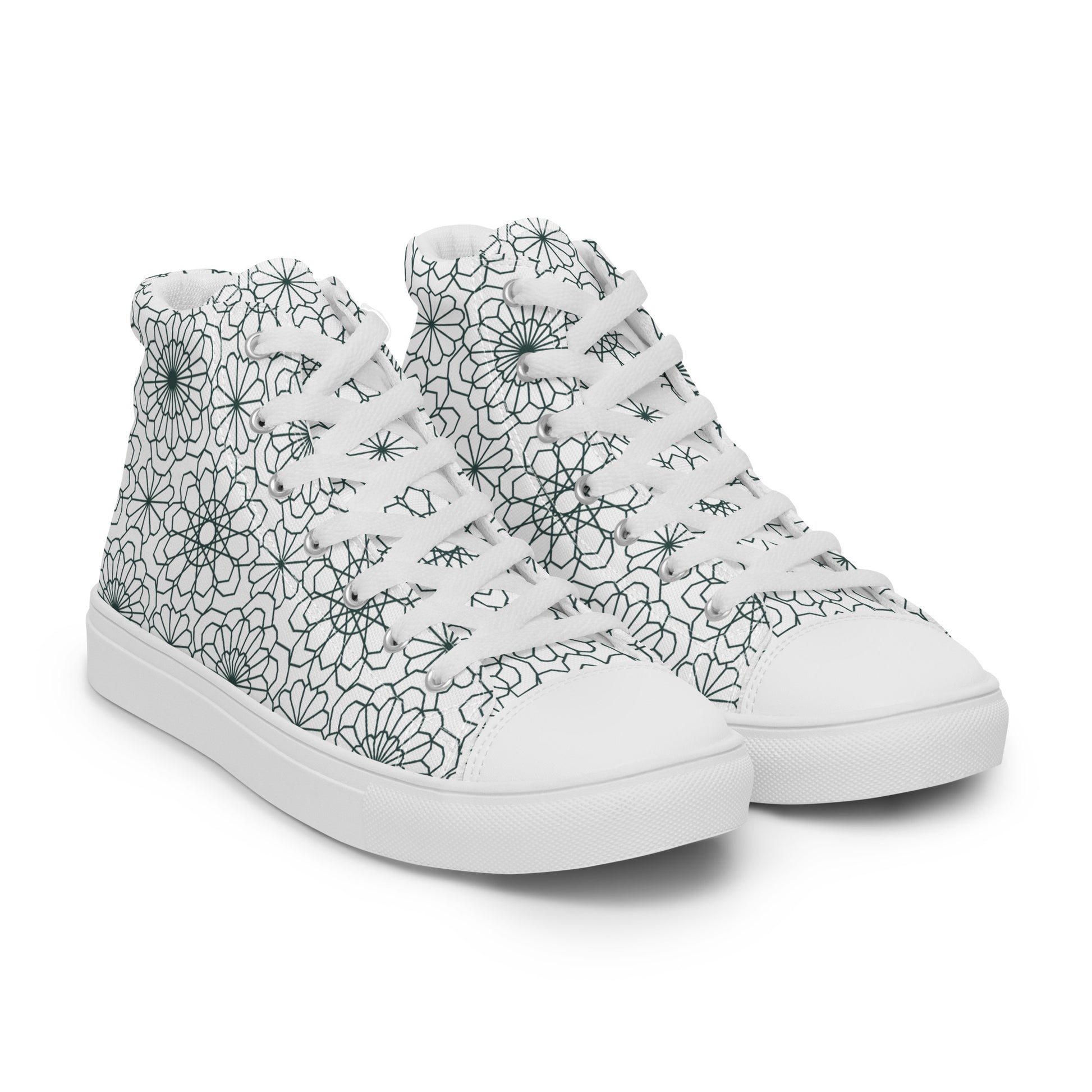 Prisimia Canvas Sneakers : Dynamic Swirling Artistry