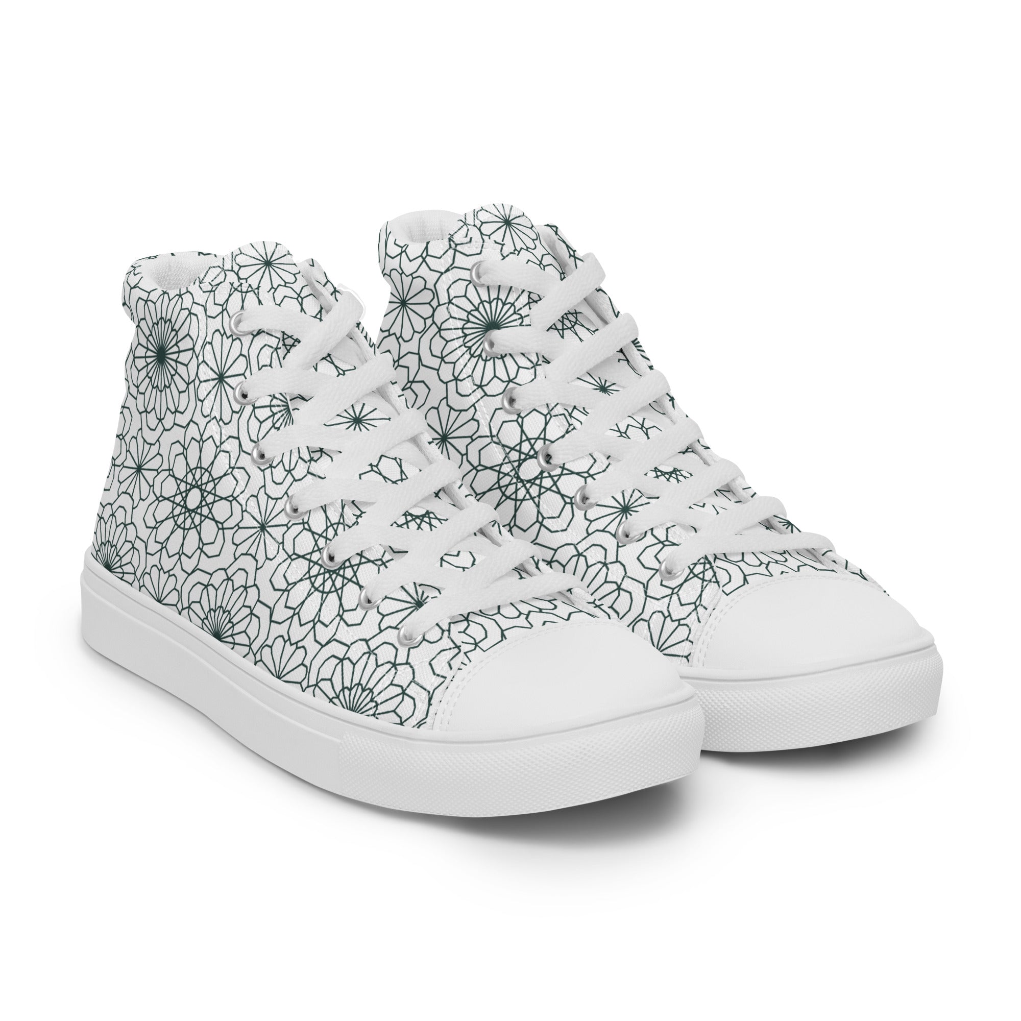 Prisimia Canvas Sneakers : Dynamic Swirling Artistry
