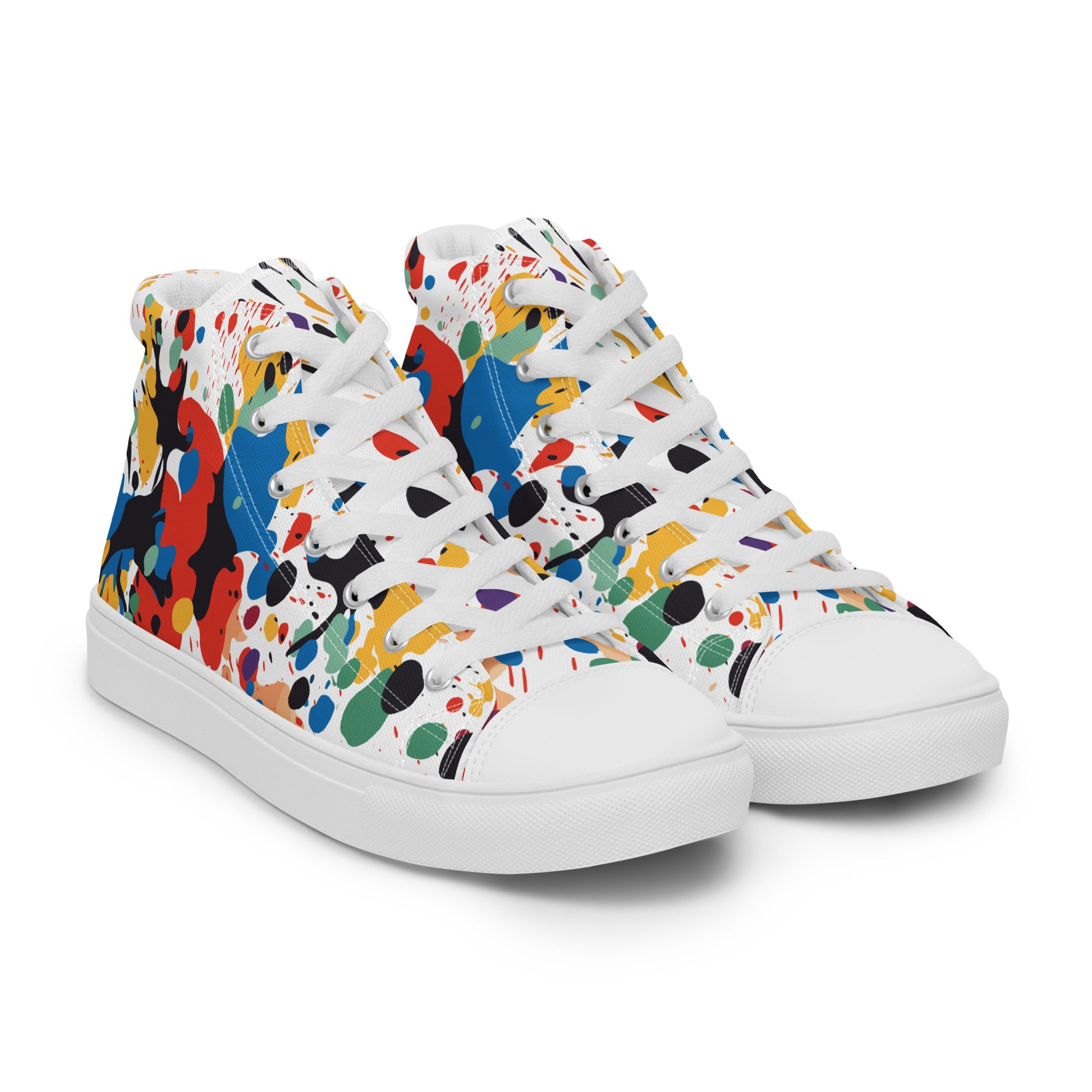 Prisimia Canvas Sneakers : Explosive Artistic Energy