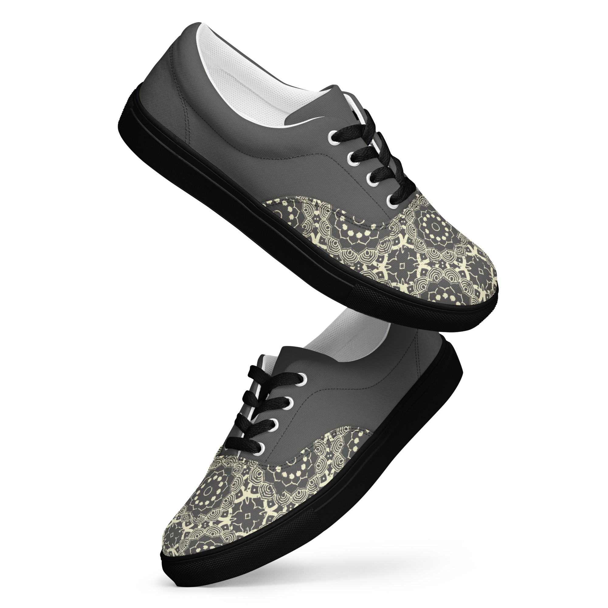 Prisimia Lace-up Canvas Shoes : Artistic Flair and Comfort