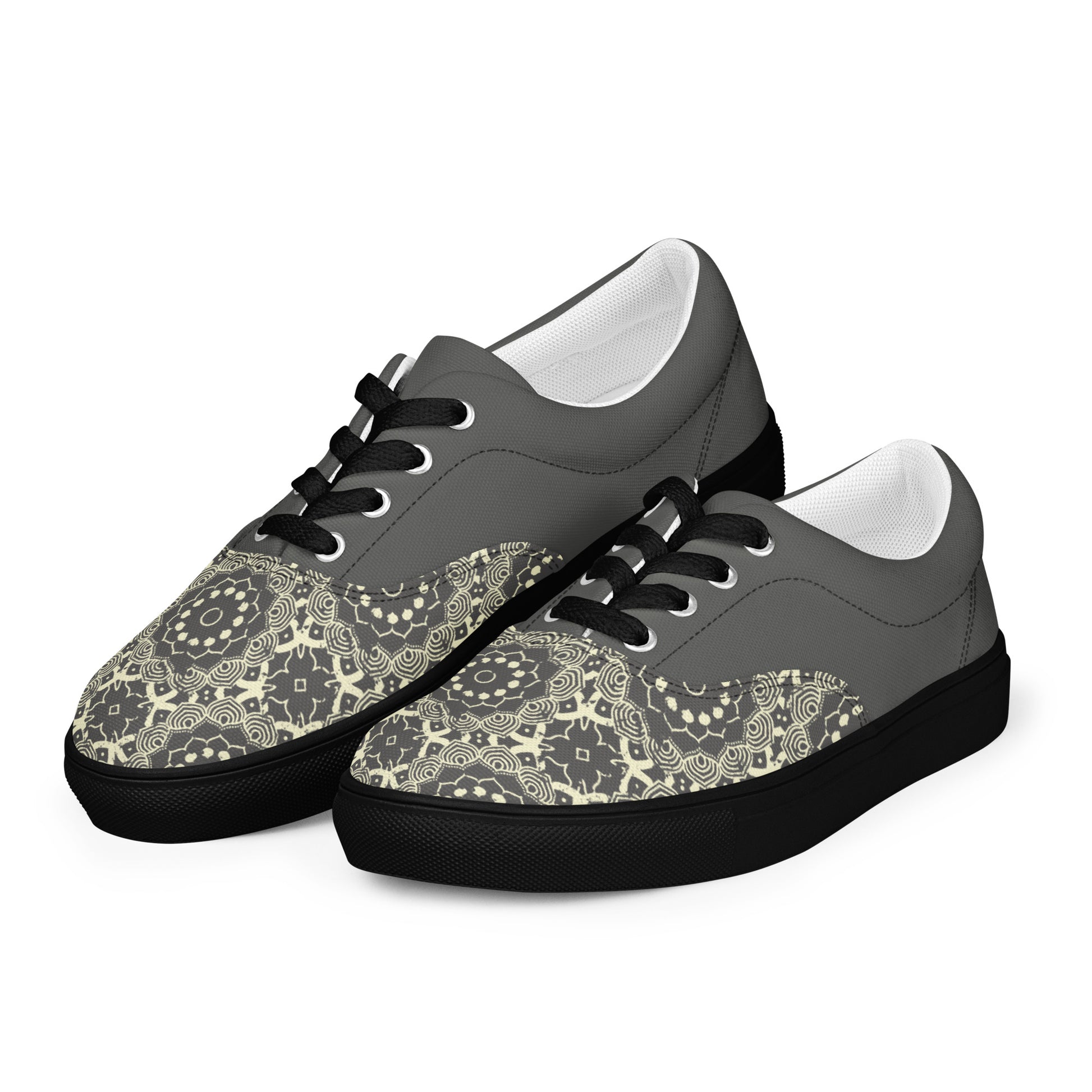 Prisimia Lace-up Canvas Shoes : Artistic Flair and Comfort