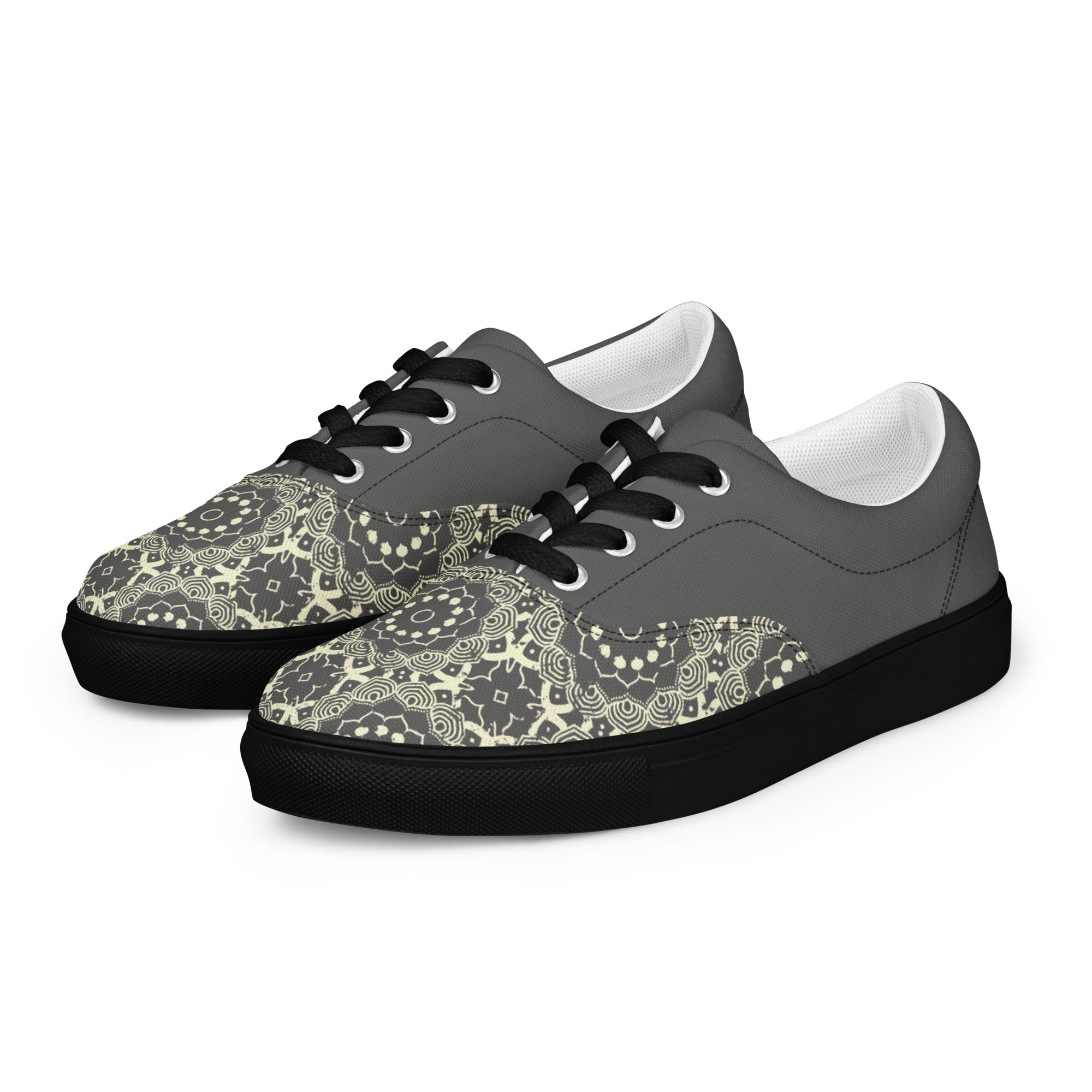 Prisimia Lace-up Canvas Shoes : Artistic Flair and Comfort